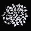 Zircônia Sintética de 128 Facetas Brilhante Strass Costurado à Mão Pedra Branca Material para Acessório de Cabelo DIY Acessórios Decorativos Feitos à Mão