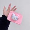 Monedero dulce y lindo estilo coreano redondo rectangular loopy Little Beaver KT gato audífono cambio tarjetero