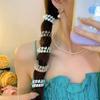 Elásticos de cabelo tipo fio de telefone de alta qualidade, elásticos de cabelo frescos para o verão, elásticos de cabelo fofos, elásticos duráveis de alto valor para acessórios de cabelo feminino