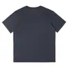 Camiseta de Algodão Puro Pesado Manga Curta Gola Redonda 230g Unissex Verão Cor Sólida Lisa Camisa Básica Roupa Branca