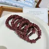 Elásticos de Cabelo Versáteis de Alta Elasticidade Estilo Coreano, Scrunchies Personalizados para Rabos de Cavalo, Borrachinhas para Meninas, Scrunchies Pequenos