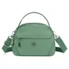 Bolsa Feminina Transversal 2025 Verão Nova Tecido de Nylon Impermeável Grande Capacidade Casual Bolsa de Ombro Feminina Lona