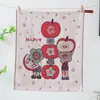 Toalla de gasa de algodón puro, toalla cuadrada de gasa de cuatro capas, toalla cuadrada de algodón para niños de preescolar, exportación al por mayor a Corea, toalla para lavar platos