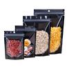 Preto Yin e Yang auto-portante Saco de Alumínio Folha de Alumínio Chapeado Translúcido Bolso Plástico Snack Food Composite Packaging Bag