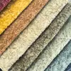 Processamento Personalizado de Tecido Chenille Veludo Fênix, Têxteis para Casa, Almofadas de Sofá, Bolsas Macias, Almofadas de Mobiliário, Atacado de Tecido de Veludo