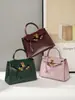 Uau Oh CAIXA couro de boi mini bolsa de mão versão alta costura bolsa Kelly segunda geração novo estilo sensação de luxo bolsa transversal de couro genuíno