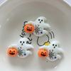Accesorios de resina para Halloween, vampiro, fantasma, calabaza, horquilla, diadema, anillo, accesorios al por mayor