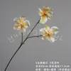 Nueva Orquídea Mariposa Phalaenopsis Vanda de Tallo Alto Flor Artificial Arreglo Floral para Sala de Estar Mesa de Comedor Decoración del Hogar Flor Artificial