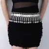 Cadena de Cintura Elegante de Metal con Girasol para Mujer de Comercio Exterior, Accesorio de Cintura Ajustable para Vestido, Cinturón de Cadena Multicapa de Gama Alta