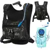 Bolsa Táctica de Pecho para Hombre Modelo Nuevo Transfronteriza Chaleco Multifuncional Bolsa de Chaleco para Deporte y Carrera Banda Reflectante Bolsa para Ciclismo