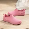 Galochas Transfronteiriças para Mulheres, de Cano Baixo, Moda para Usar por Cima, Antiderrapantes, Aparência Elegante, Fofas, Estilo Coreano, Calçados de Borracha, Galochas Impermeáveis, Sapatos de Água para Cozinha