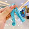Cuerda de pelo de goma para niños con doble nudo y aro plano ancho para el pelo, linda cuerda para el pelo de bebé, cuerda para el pelo de niña, accesorios para el pelo