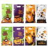 Bolsa de regalo de mano para fiesta de Halloween, bolsa de compras de plástico, bolsa de embalaje OPP impresa cuatro en uno para festival de fantasmas