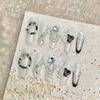2024 Novo Original Feito à Mão Puro Vestir Armadura Renda Desejo Puro Luz de Luxo Adesivos de Manicure High-end Versátil Removível