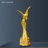 Resina Criativa Novo Troféu Feito Sob Medida para Competições de Dança Infantil, Basquete, Futebol, Medalhas Feitas Sob Medida para Reunião Anual de Funcionários Destaques