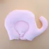 Almofada em Forma de Bebê Almofada Parcial para a Cabeça Respirável Cabeça Corrigida em Forma de U Partículas de Látex Tencel Almofada para Bebê Recém-Nascido