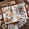 Xinmo Disfruta la Vida Lentamente Set de Manuales Pegatinas Estilo Retro Americano Papel para Material de Manual de Campo Soporte Transfronterizo Dropshipping