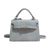 Bolso Kelly de moda portátil para mujer, novedad de verano 2024, bolso de hombro informal sencillo, bolso de mensajero de alta gama de nicho