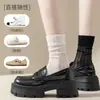 Nuevos calcetines transpirables ultrafinos para niños, calcetines de malla hueca, desodorantes, transpirables, calcetines apilables, combinan con todo, miu, primavera y verano