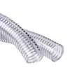 Manguera Suave de Alambre de Acero Engrosado Transparente 2 3 4 5 pulgadas 6 pulgadas Tubería de Presión Negativa al Vacío Anticongelante Tubería de Aguas Residuales Bomba de Agua Succión Leide Zhu