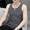 Chaleco para Hombre Nueva Moda Cuello Tortuga Slim Cuello Redondo Chaleco Ajustado Camiseta Interior Deportiva Chaleco Moderno Combinable para Hombre