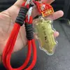 Ouro Puro 999 Novo Produto Chaveiro Amuleto da Fortuna Pingente Criativo Desenho Animado Popular Venda por Atacado Gato Kt Pingente de Celular Venda por Atacado