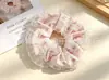 Scrunchies etéreos em estoque para atacado, scrunchies de renda, scrunchies estilo preguiçoso, elásticos de cabelo
