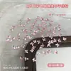 Joyería de Arte de Uñas Mariposa de Cristal Colorida Transparente Estéreo Blanco Champaña Rosa Planos Diamante DIY Accesorios de Diamante para Uñas Portátiles