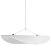Araña moderna nórdica sala de estar tipo loft escaleras comedor mostrador de bar diseño de estilo silencioso iluminación creativa de tela de seda