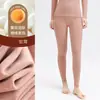 Venta de liquidación: Ropa interior térmica para mujer, leggings de capa base sin costuras para invierno, forrados de polar y engrosados para abrigar, a prueba de viento, se venden individualmente