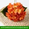 Flores Artificiales Flor Naranja Materiales Boda Salón de Bodas Decoración del Hogar Rosas Artificiales Flores Falsas Flores de Plástico Venta al por Mayor