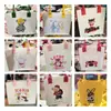 Bolsa de fieltro Bolsa de mano de fieltro Mismo estilo de TikTok Bolsa de fieltro Bolso de mano de fieltro Bolsa de regalo de fieltro Bolsa de fieltro de dibujos animados