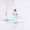Novo Papai Noel de Natal Boneco de Neve Micro Paisagem Cena de Neve Caixa de Trem Meias de Natal Pequeno Presente Sino Enfeites de Resina
