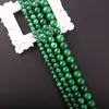 Hilo de Cuentas de Calcedonia Verde Jade, Pulsera de Cuentas Sueltas de Jade, Cuentas Redondas Accesorios para Joyería DIY Venta al por Mayor Directamente del Fabricante