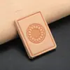 Llavero de Cuero para Mahjong Simple Hecho a Mano de Piel de Vaca Colgante de Llave de Mahjong Cuero Creativo