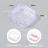 Caja de Empaque para Esponja de Polvo con Cojín de Aire Huevo de Belleza Esponja Portátil para Polvo Almacenamiento de Esponja de Polvo Forma Octagonal Caja para Esponja de Polvo