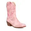 Botas Bordadas Gruesas Nuevas Botas de Tacón Alto Botas de Caballero 43 Europa y América 40 Botas Medias Comercio Exterior 2023 Botas Cortas Blancas Botas de Moda