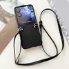 Capa de Urso de Desenho Animado Adequada para Celular Xiaomi Mix Flip 2, Xiaomi Mix Flip Dobrável com Alça, Design Simples