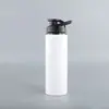 Botella de Agua Deportiva con Transferencia de Calor Pod 750ml Botella de Agua Grande de Aluminio Taza de Recubrimiento en Blanco Personalizada Creativa Fabricante