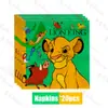 Suministros para Fiesta de Cumpleaños El Rey León Vajilla del Rey León Platos de Papel Vasos de Papel Mantel Set de Decoración con Globos Desechables