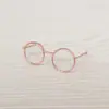 Gafas 3-4- 5cm Accesorios Pequeños, Gafas, Peluches, Accesorios para Gatitos, Monturas Metálicas, Resortes Electroplateados, Regalos