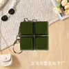 Llavero de Teclado Mecánico con Forma de Rejilla de Colores Arcoíris, Llavero con Forma de Rejilla de Colores Macarrón Sin Iluminación
