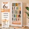Estante de aço para livros domésticos, estante de chão para livros infantis, biblioteca, estudo, ferro, moderno, simples, prateleira de armazenamento