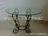 Mesa de Centro de Hierro Forjado Artesanal Europeo Subei Artesanía de Metal Forjado Mesa de Comedor de Hierro para Hotel Salón de Hotel Villa