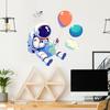 Comércio exterior transfronteiriço criativo astronauta adesivos de parede decorativos quarto infantil fundo parede diy adesivos de parede autoadesivos