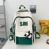 Mochila estudantil ins estilo retrô americano feminina grande capacidade estudante do ensino médio estudante do ensino fundamental mochila escolar mochila para computador masculino
