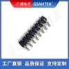 Conector macho de una fila a 90 grados con paso de 2.54/3.96, conector a 90 grados, conector de enchufe de alta velocidad, conector específico para PCB