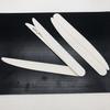 Venta al por mayor de fábrica lija para uñas lima de uñas barra de lijado de viruta de madera lima de uñas de doble cara resistente al desgaste en forma de cuchillo