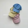 Gorra de Béisbol Casual para Niños 25 Primavera y Otoño Elegante Sombrero para el Sol Otoño Niños Moda Conjunto para Niños Pequeños Gorra de Béisbol