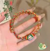 Pulseira Ajustável Infantil 2026 Novo Estilo Corda de Mão para Menina Festival do Barco-Dragão Corda de Cinco Cores Pulseira de Corda Trançada Artesanal Decoração Atacado